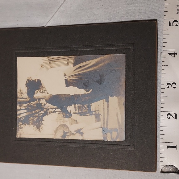 Antique Cabinet Card Family Photos House Woman Man Children - Picture 9 of 9